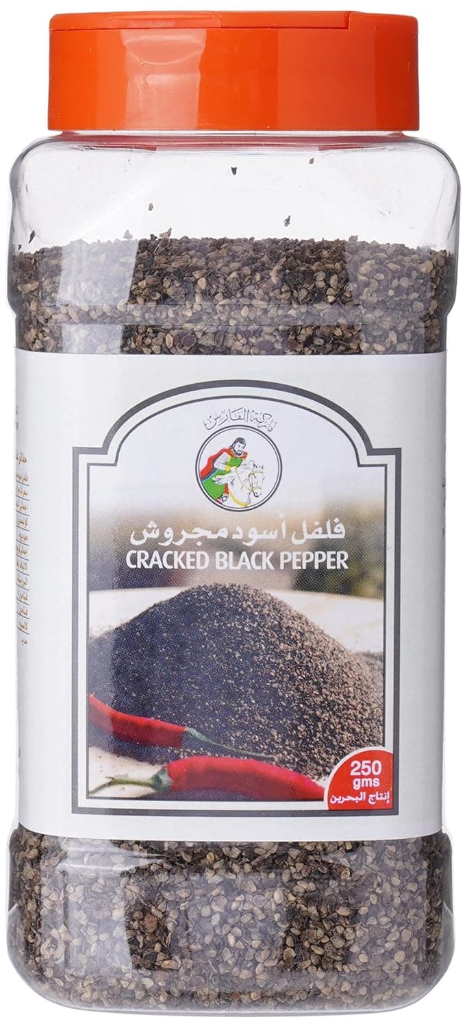 Al Fares Cracked Black Pepper, 250G - Pack Of 1