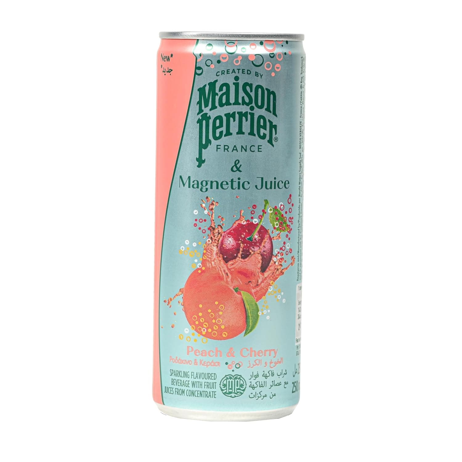 Maison Perrier & Magnetic Juice Peach & Cherry 250ml