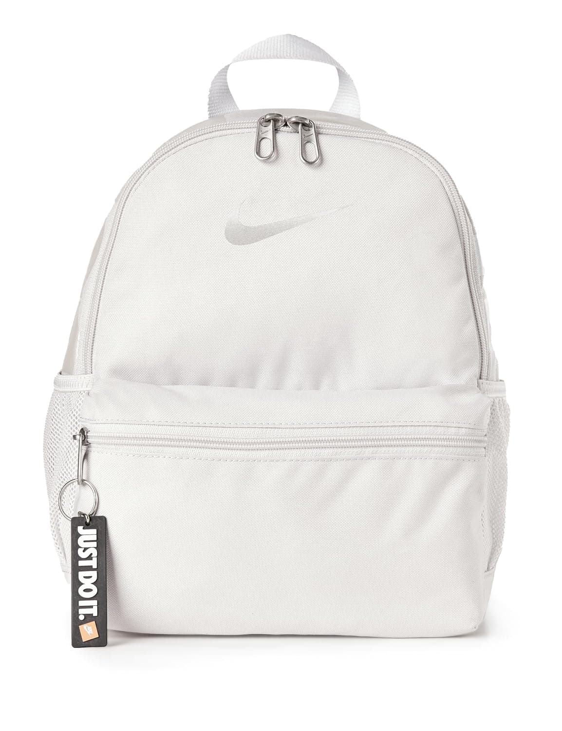 Nike Y Nk Brsla Jdi Mini Bkpk Unisex Backpack, Vast Grey/Vast Grey/(Iridescent), One Size