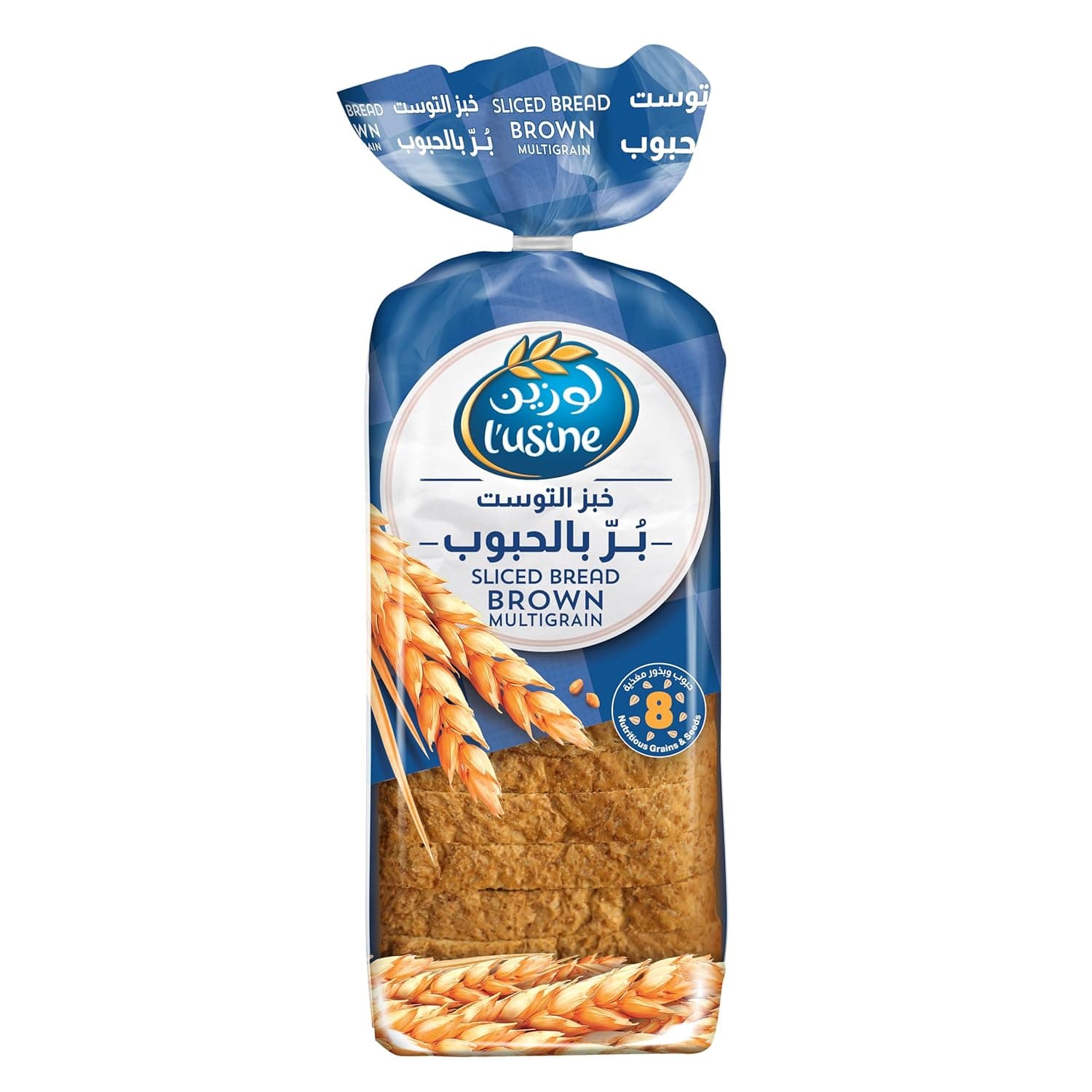 خبز توست متعد الحبوب من لوسين، 600 غرام