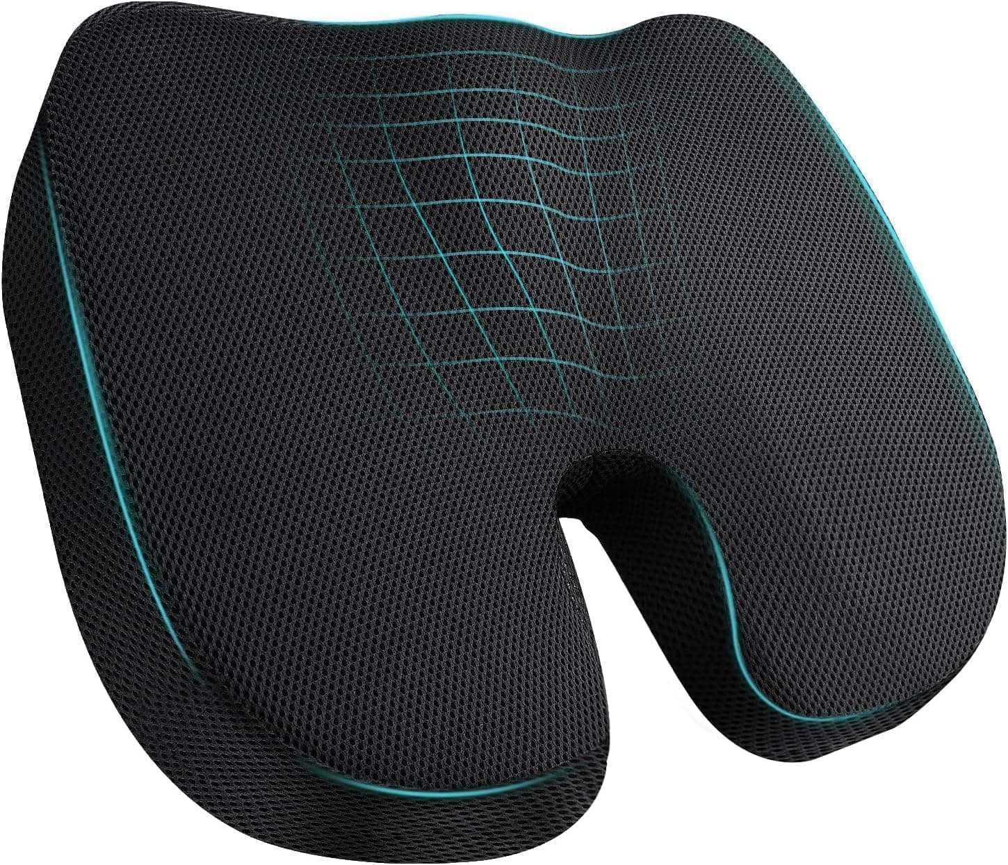 SKY-TOUCH Seat Cushion Pillow - Memory Foam Office Chair Cushion - Seat Cushion for Wheelchair,Gaming Computer and Desk Chair,Car Seat