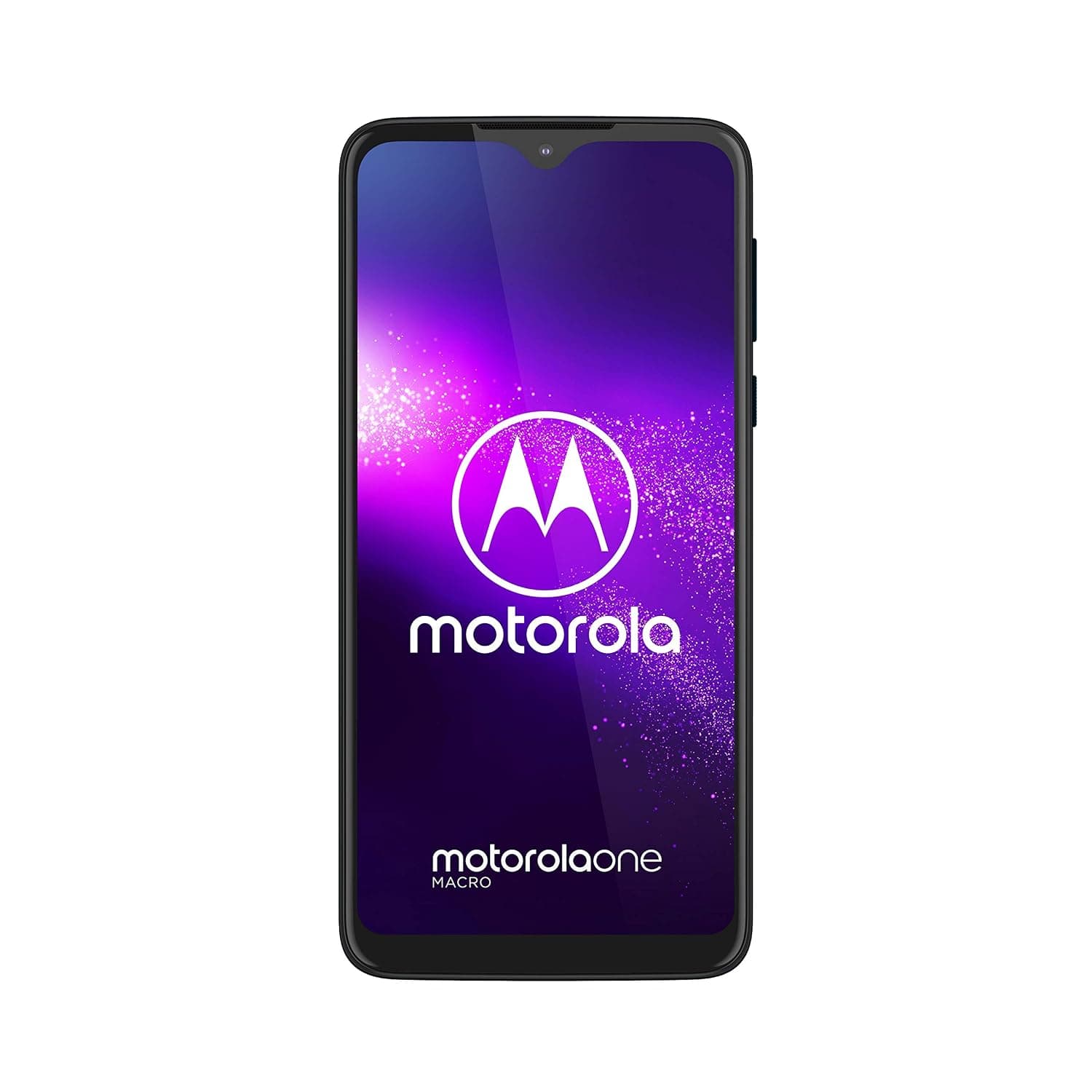motorola One Macro Dual Sim Xt2016 1 64Gb Factory Unlocked 4G Lte Smartphone ( Space Blue)