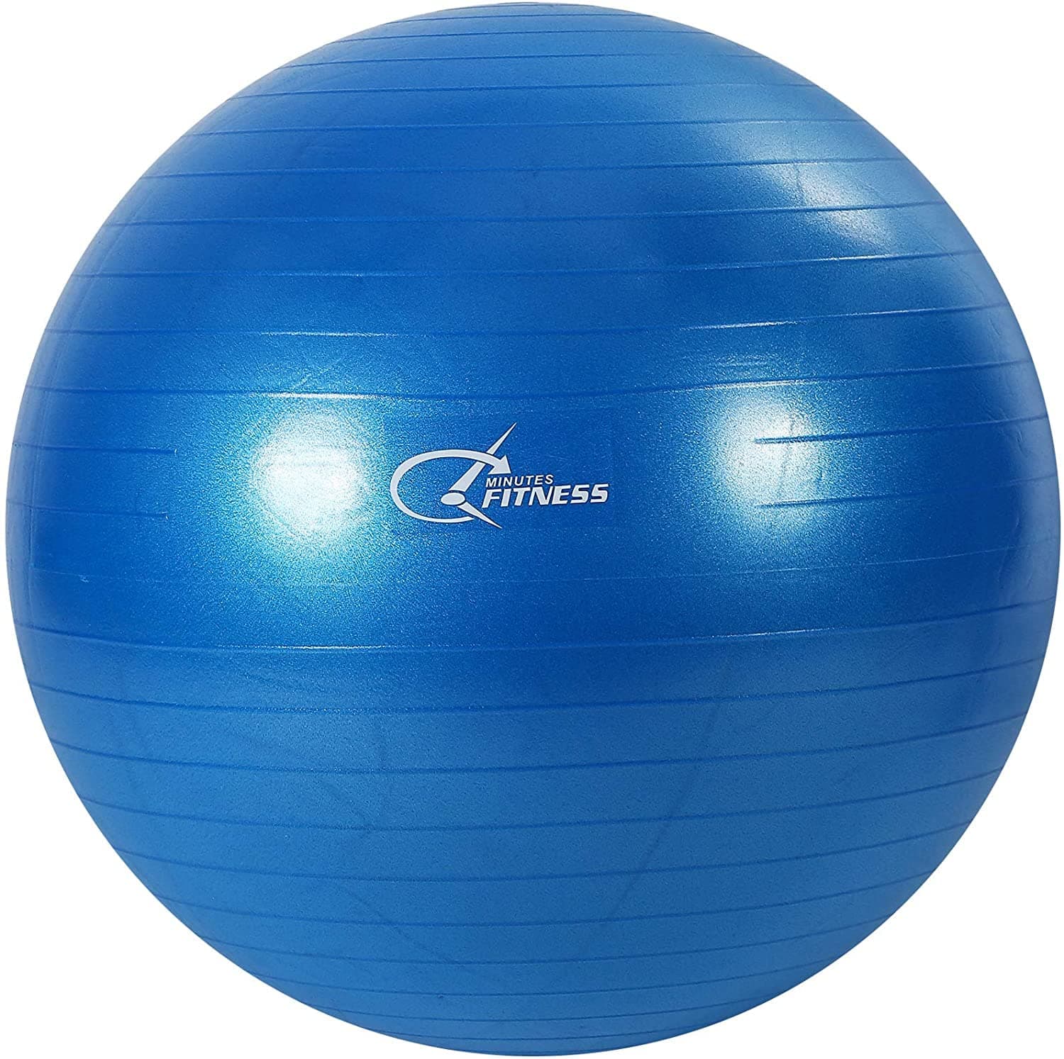 FITNESS MINUTES Yoga Ball,Blue, 55Cm,Yb55-Bl