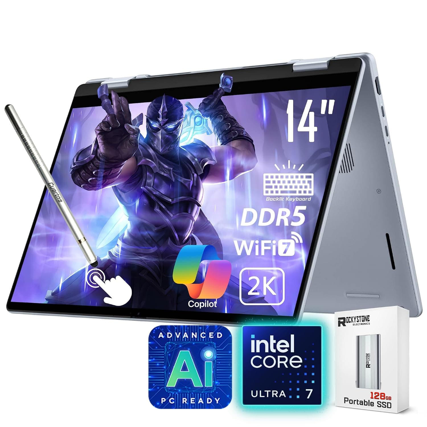 2021 Newest Dell XPS 15 9510 Laptop, 15.6" FHD+ 500 Nits Display, Intel i9-11900H, RTX 3050Ti, 64GB RAM, 1TB SSD, IR Webcam, Backlit Keyboard, Fingerprint Reader, WiFi 6, Thunderbolt 4, Win 10 Home