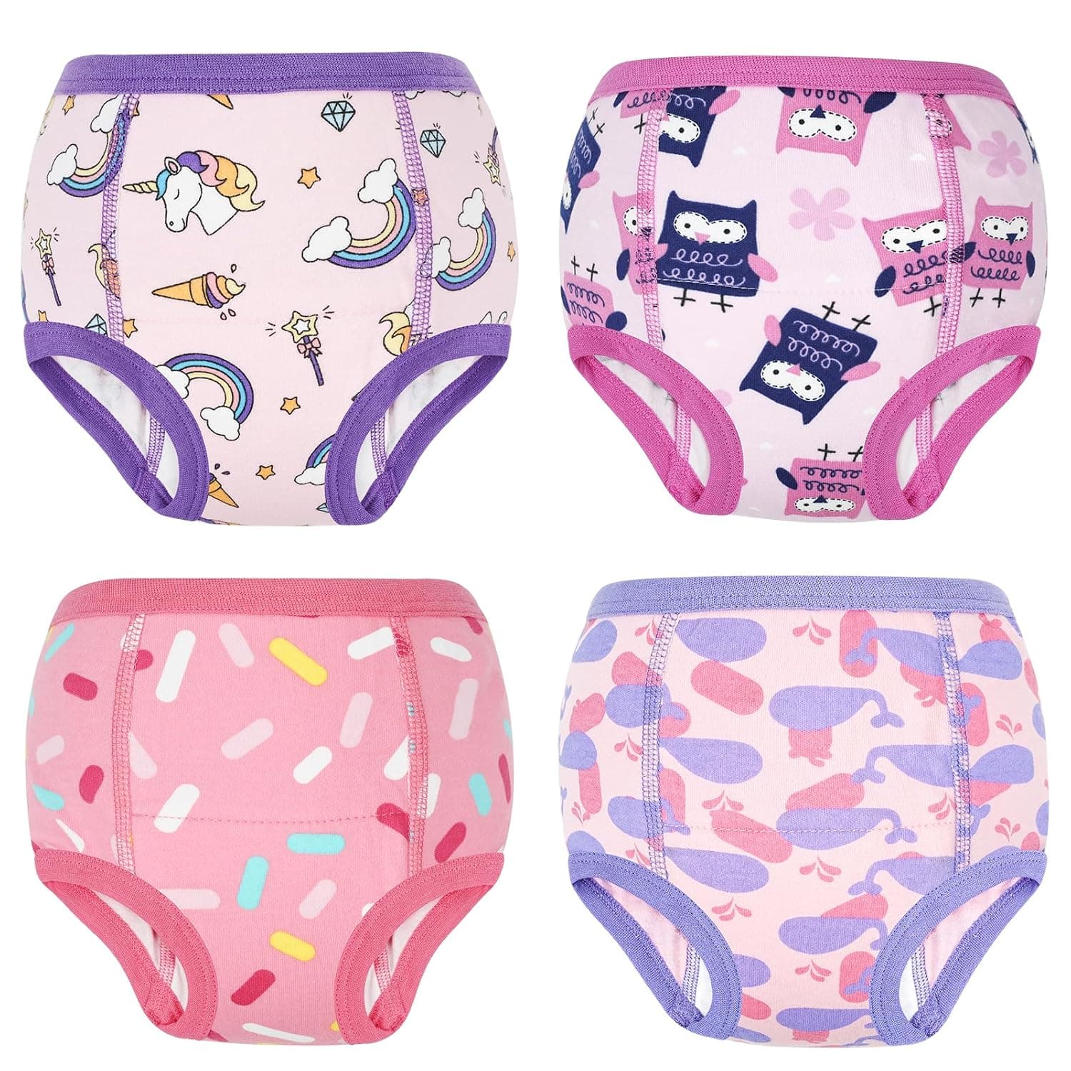 MooMoo Baby Absorbent Potty Training Underwear Cotton Pee Pants for Boys
