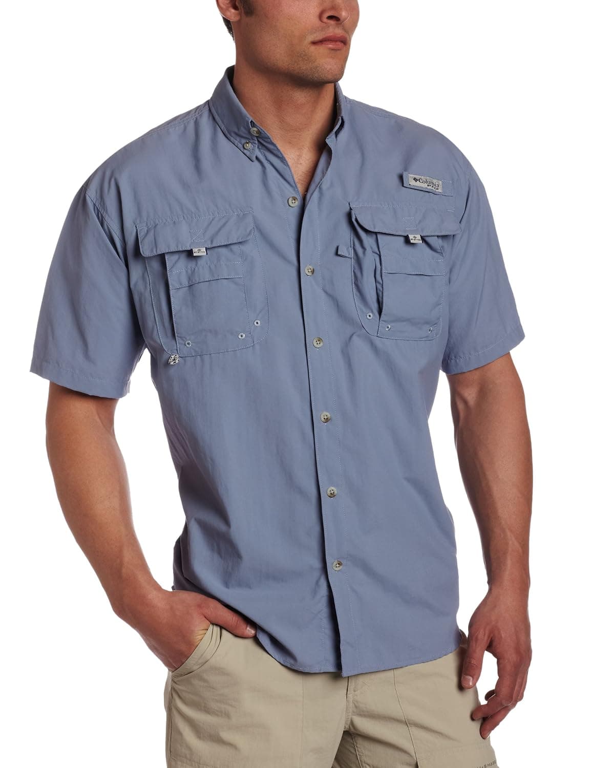 Columbia Men's PFG Bahama II UPF 30 Short Sleeve Fishing Shirt