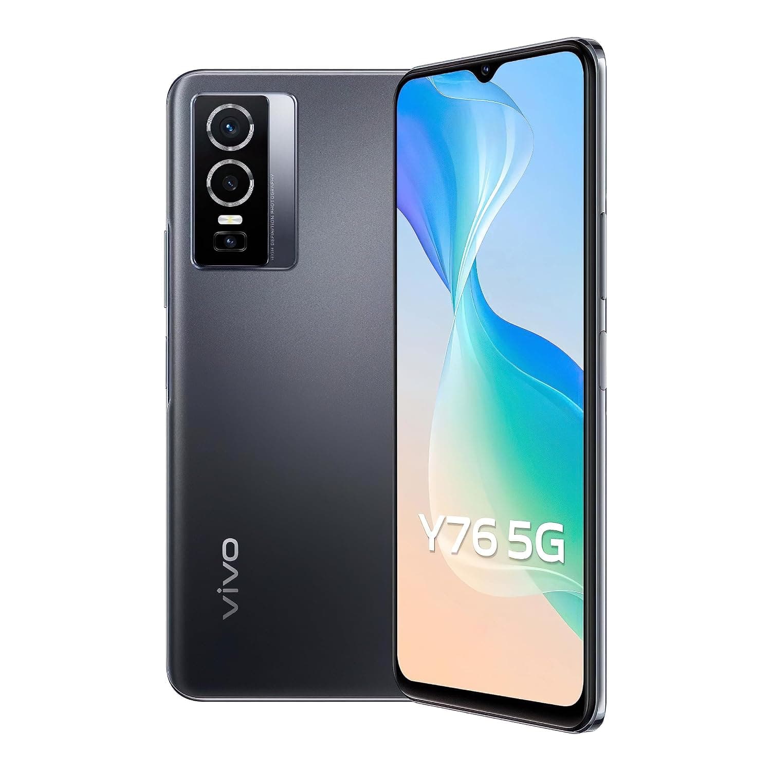 Vivo Y76 Dual Sim Midnight Space 8GB Ram 128GB 5G