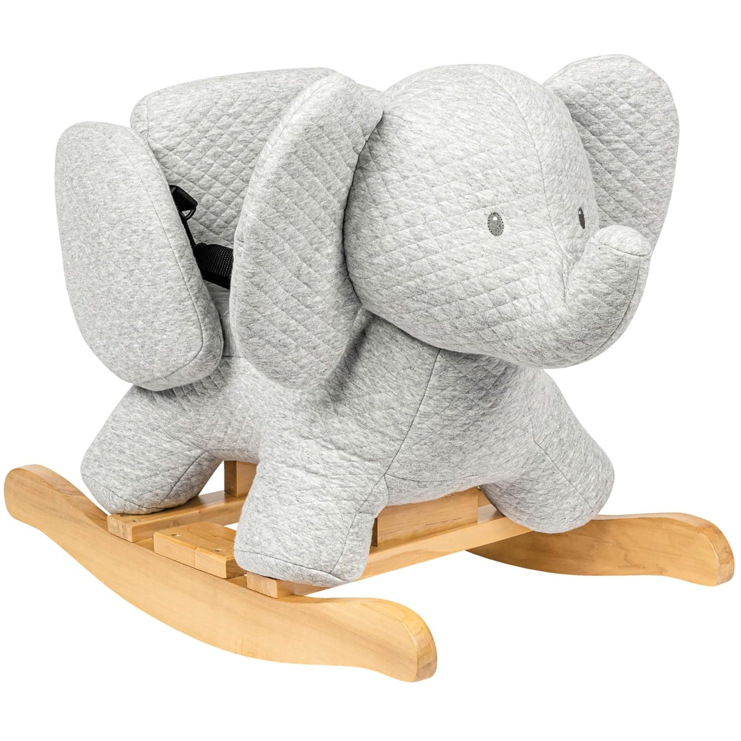 Nattou Rocking Animal for Children, Tembo The Elephant, 10-36 Months, 64 x 34 x 46 cm, Grey, 929141