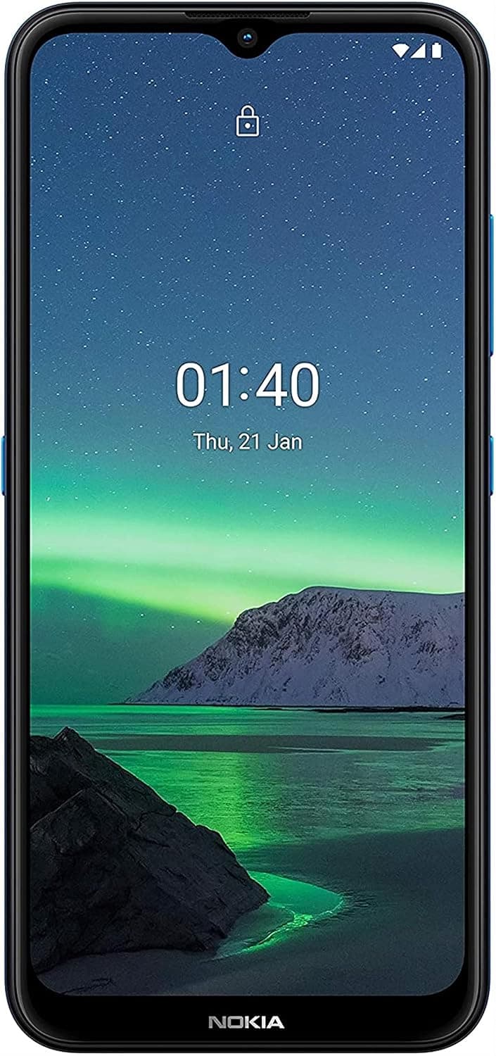 Nokia 1.4 DUAL-SIM 16GB ROM + 1GB RAM (GSM Only | No CDMA) Factory Unlocked 4G/LTE Smartphone (Fjord) - International Version