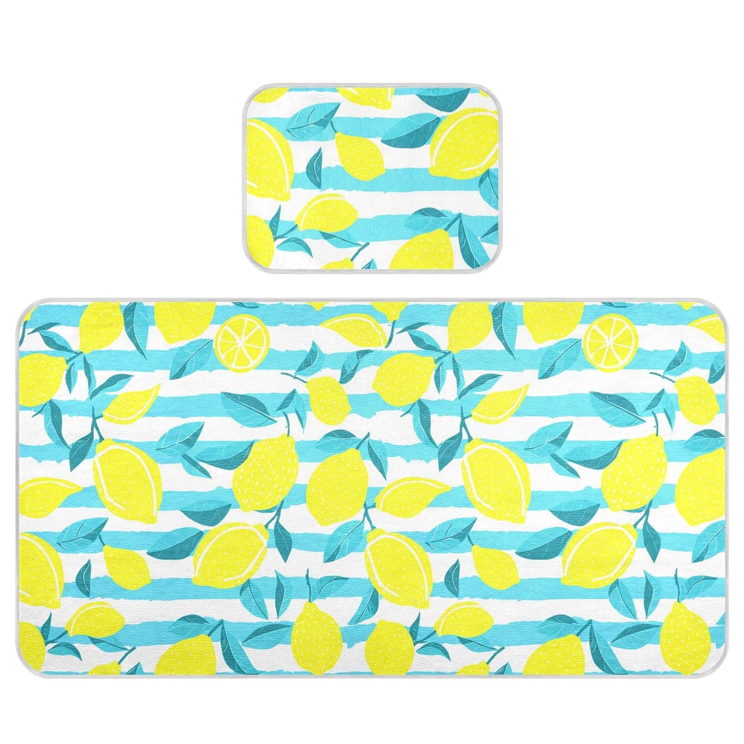 Lemons Baby Cooling Mattress Pad, Soft & Breathable Cooling Mat Keep Baby Cool in Summer 28x52 in, Nursery Essential