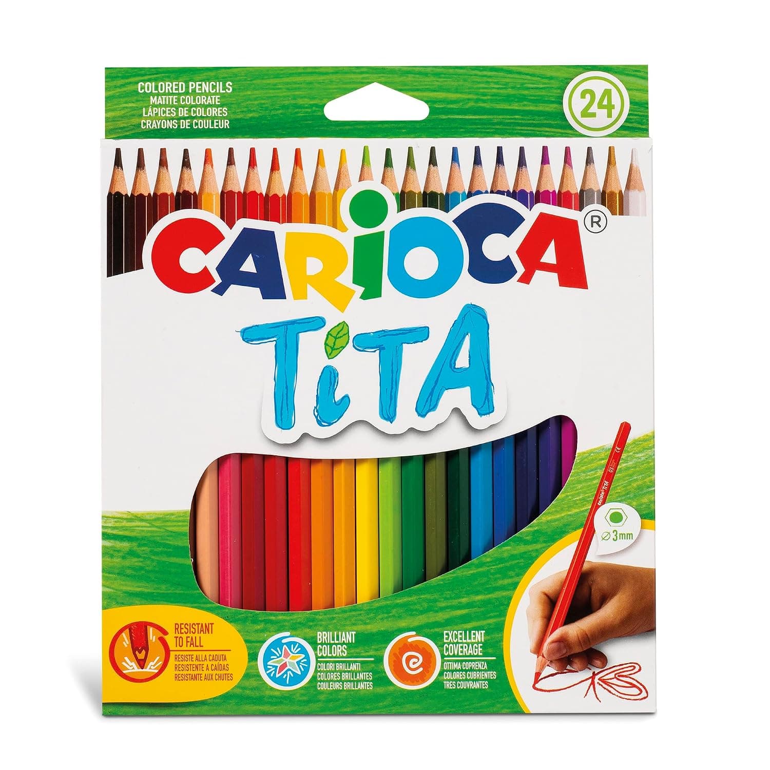 CARIOCA Tita 24pcs Colored Pencils