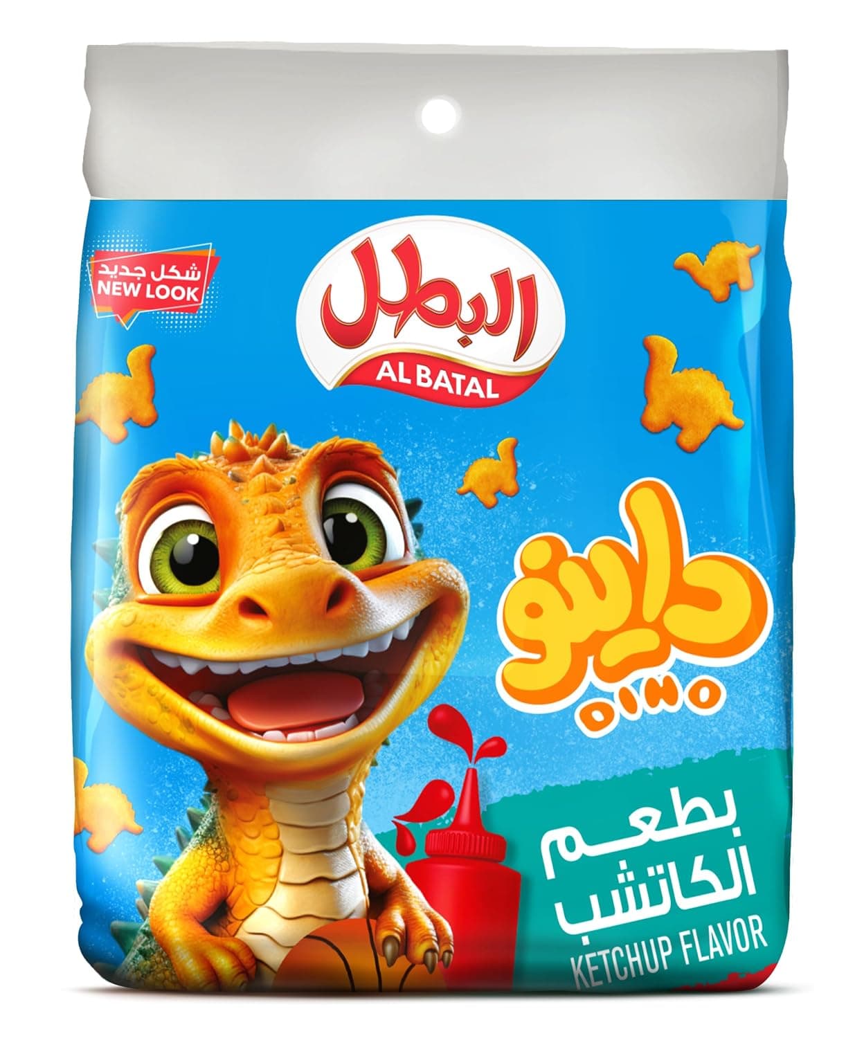Al Batal Dino Ketchup Snack, 20 x 15 g