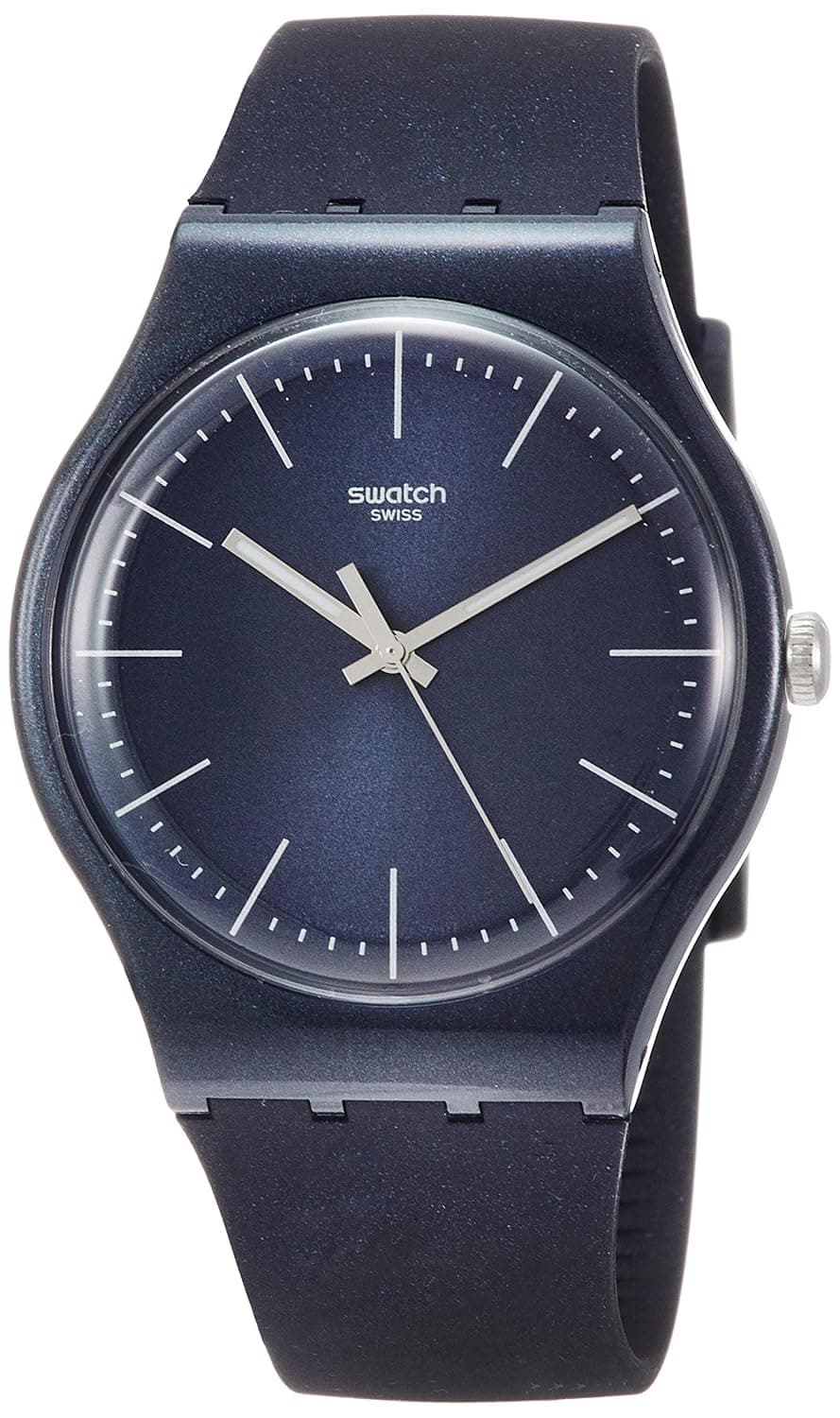 Swatch Naitbayang Dark Blue Dial Men's Watch SUON136