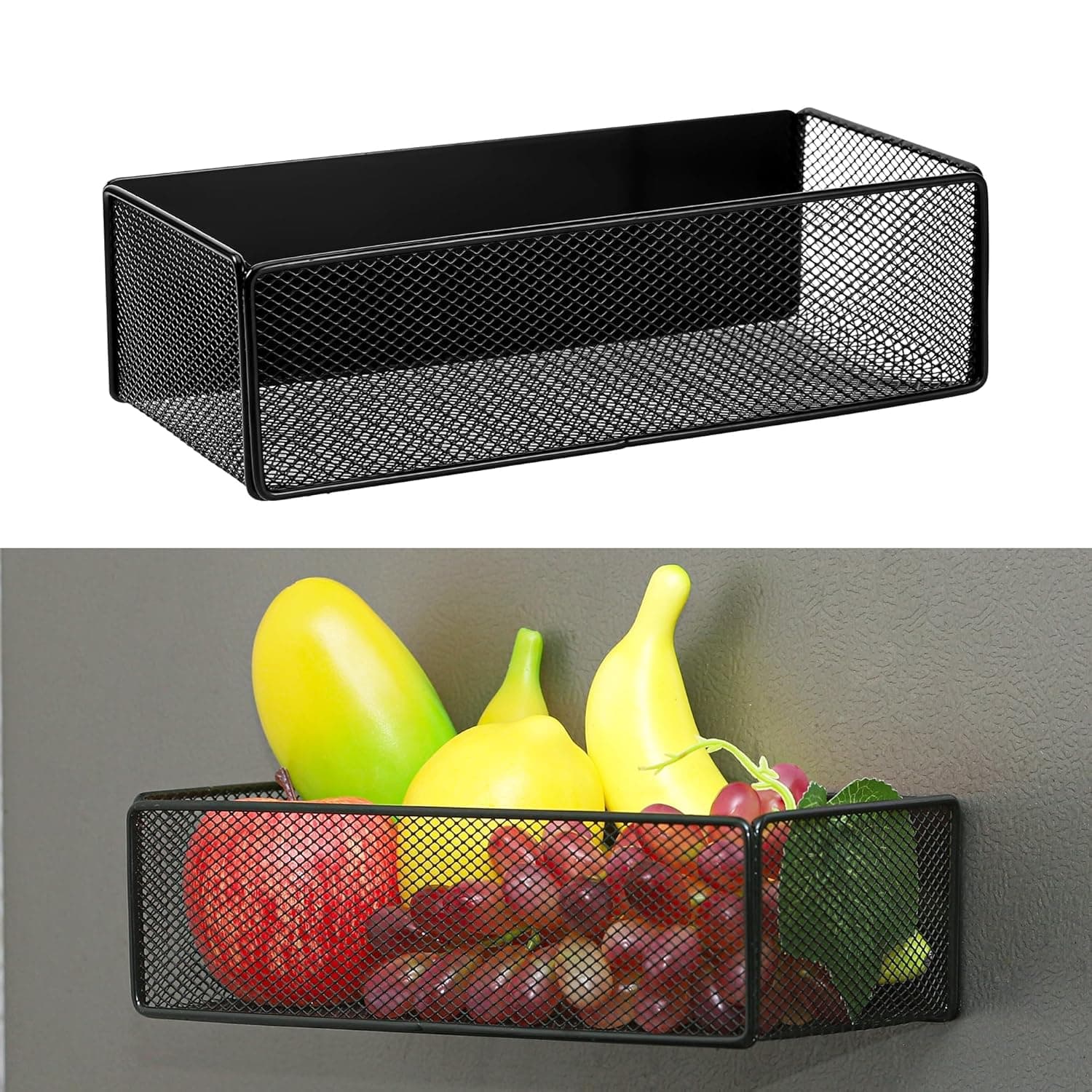 منظم رف توابل مغناطيسي مع 10 خطافات، رف مطبخ مغناطيسي موفر للمساحة للخزانة والثلاجة، رف قابل للتعديل من 4 طبقات لبرطمانات التوابل وزجاجات التوابل، متين من الستانلس ستيل