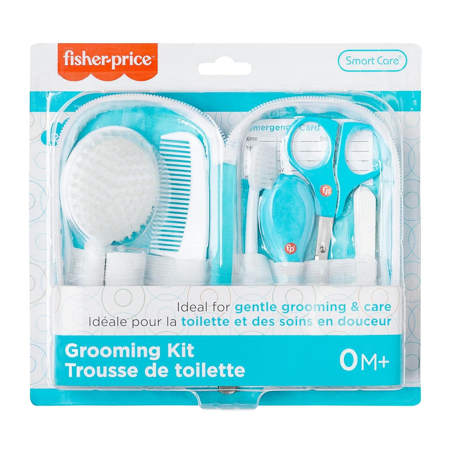 Smart Care Fisher-Price Baby Grooming Kit, Set of 12