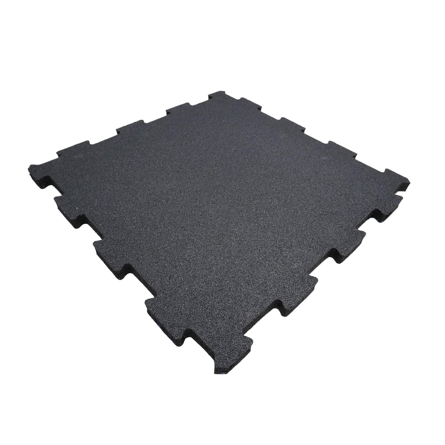 YALLA HomeGym 1 Squared Meter 20MM Rubber Heavy-Duty Floor Exercise Mat Black, Commercial Gym Rubber Interlocking Floor Tiles, Protective Flooring Mats Interlocking for Gym and Exercise Equipment