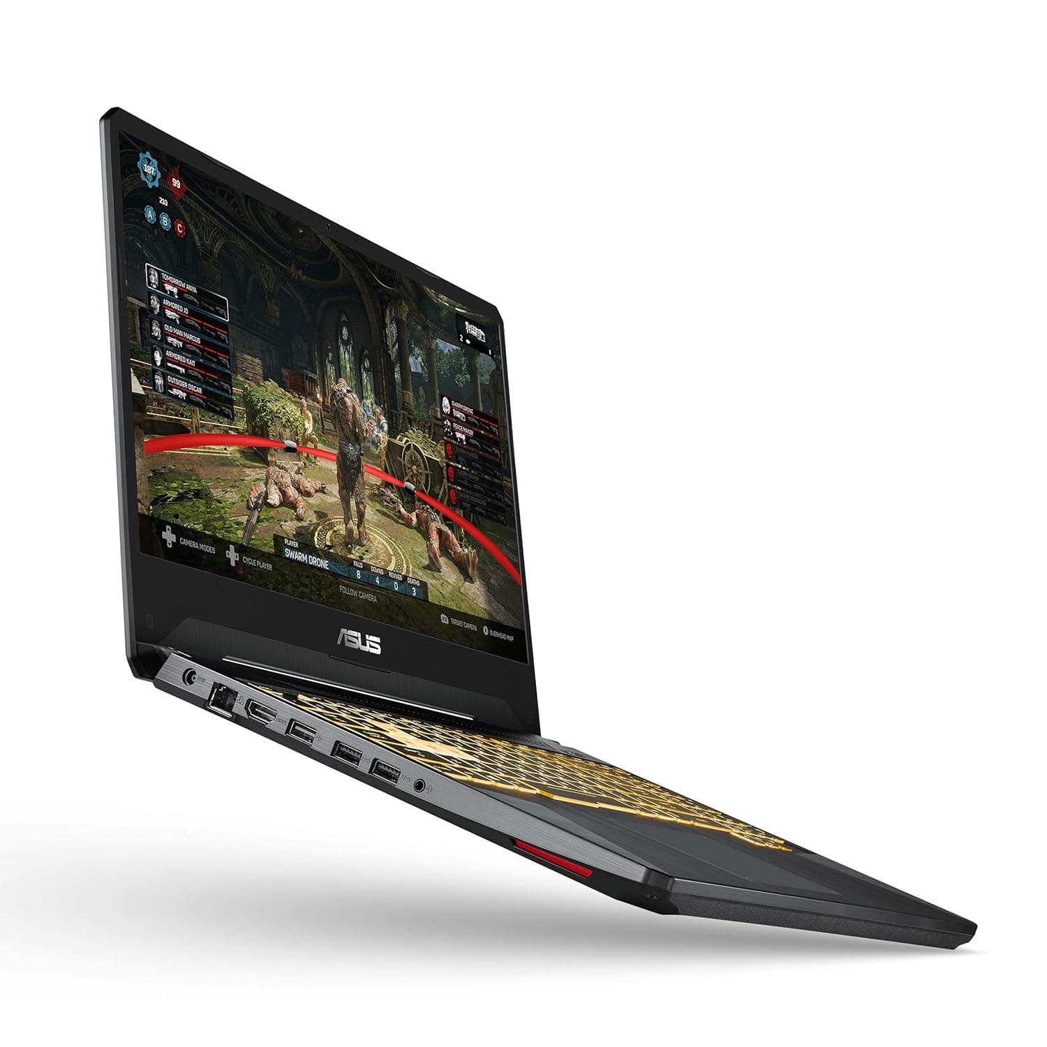 Asus TUF Gaming Laptop, 15.6” Full HD IPS-Type, Intel Core i7-9750H, GeForce GTX 1650, 8GB DDR4, 512GB PCIe SSD, Gigabit Wi-Fi 5, Windows 10 Home, TUF505GT-AH73