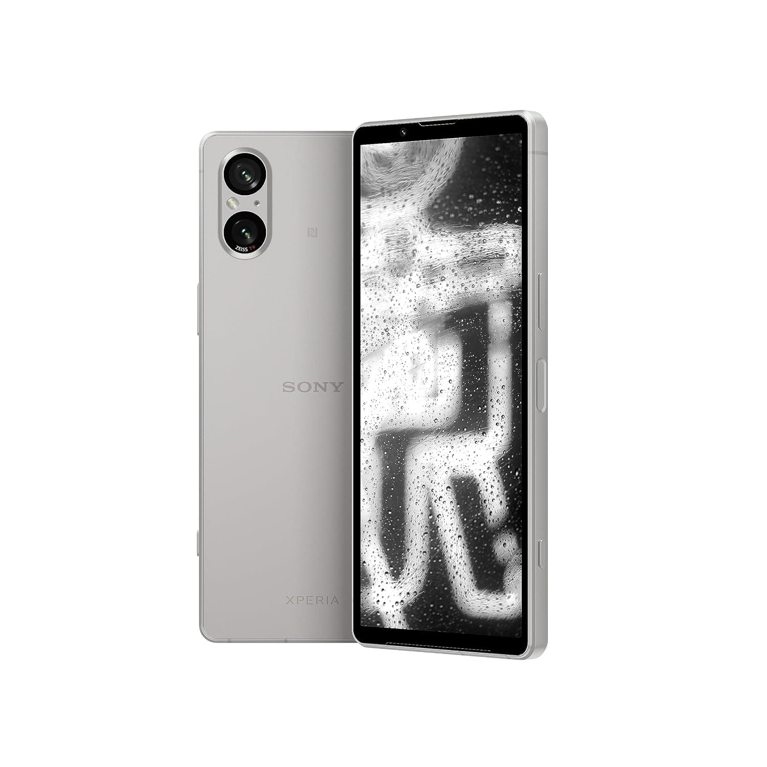 Sony Xperia 5 V DUAL-SIM 128GB ROM + 8GB RAM (GSM Only|No CDMA) Factory Unlocked 5G Smartphone (Platinum Silver) - International Version