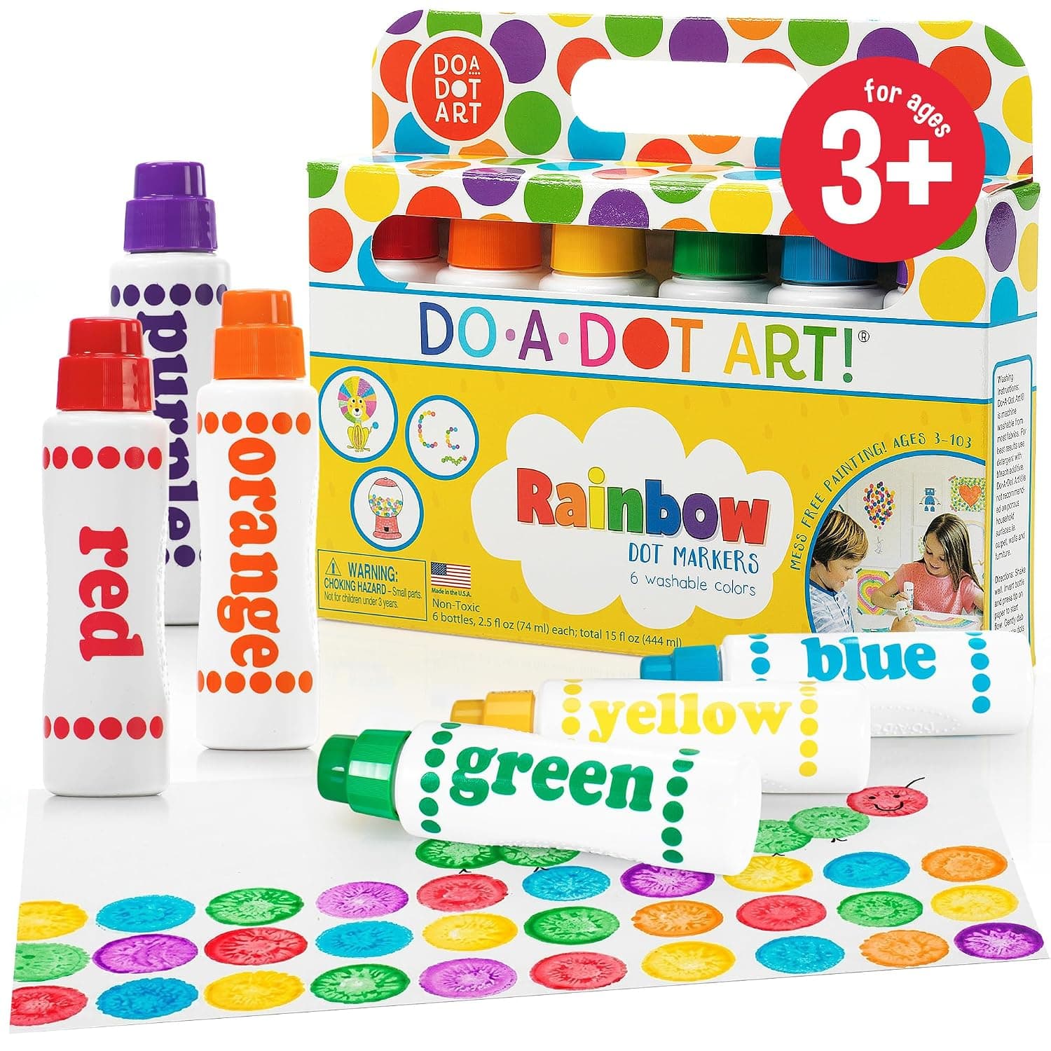 Do A Dot Art Marker Rainbow, 6-pack