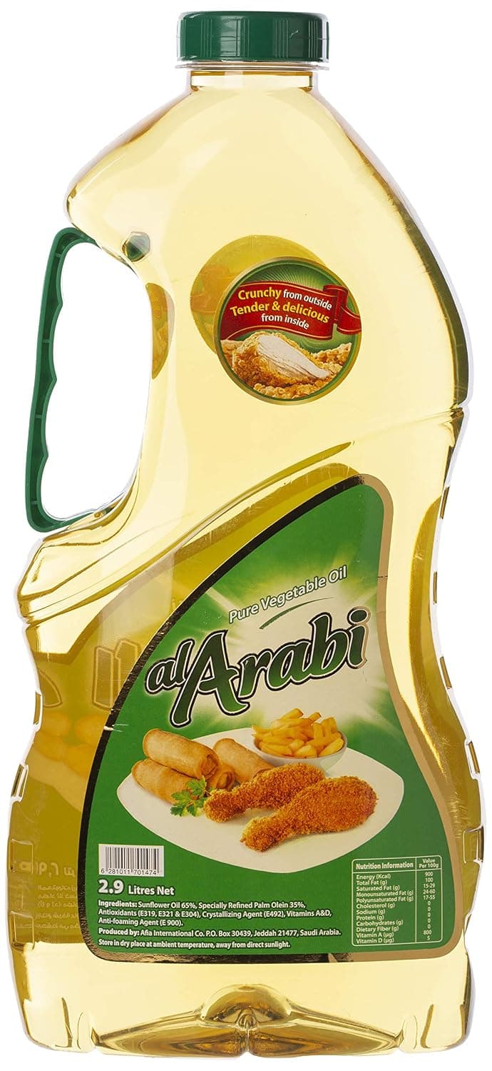 Al Arabi Pure Vegetable Oil 2.9Litre