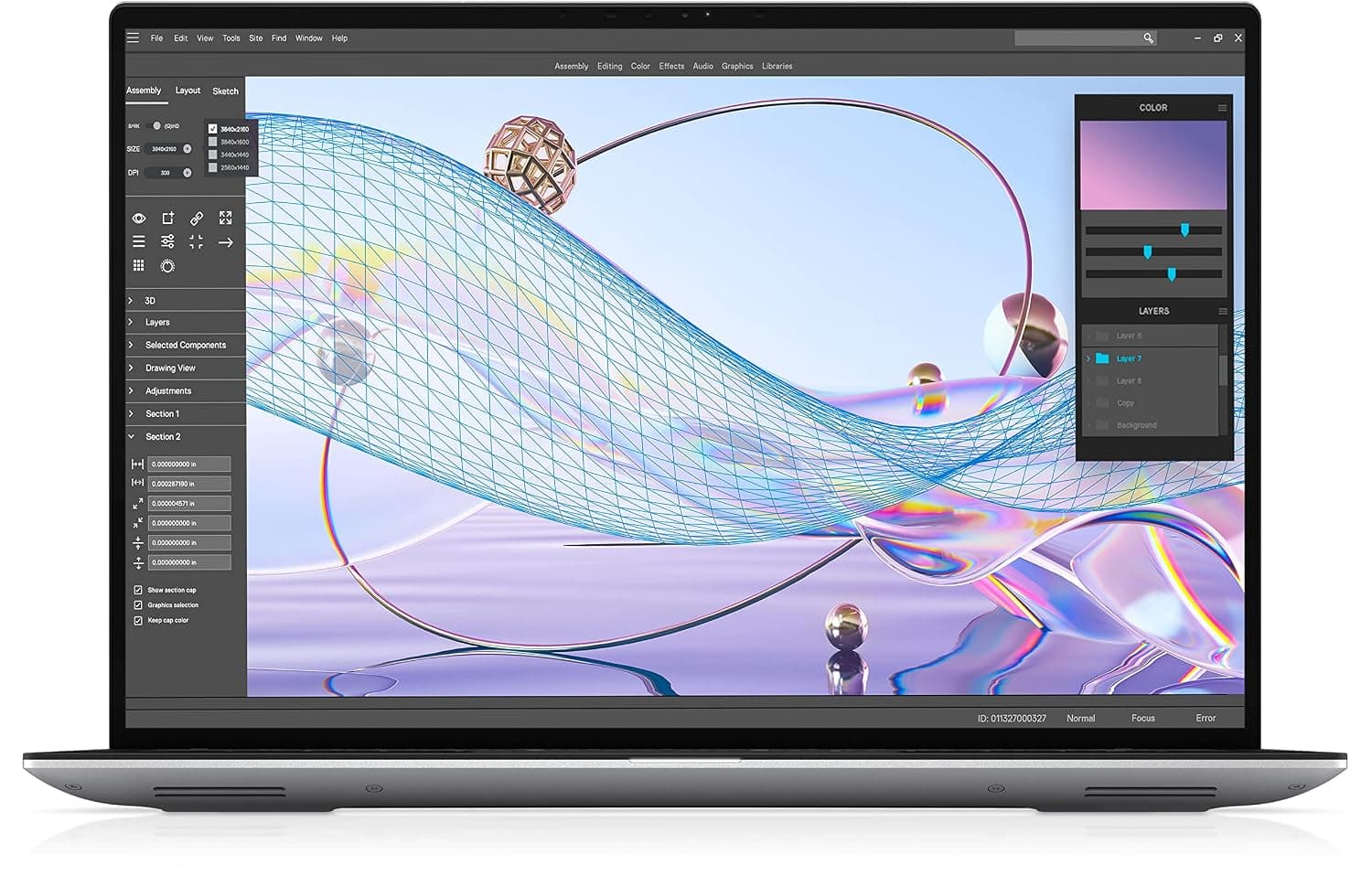 Dell Precision 5470 Workstation Laptop (2022) Touch | 14" 2560x1600 QHD+ | Core i7-12800H - 1TB SSD Hard Drive - 16GB RAM - Nvidia RTX A1000 | 14 cores @ 4.8 GHz - 4GB GDDR6 Win 11 Pro Silver