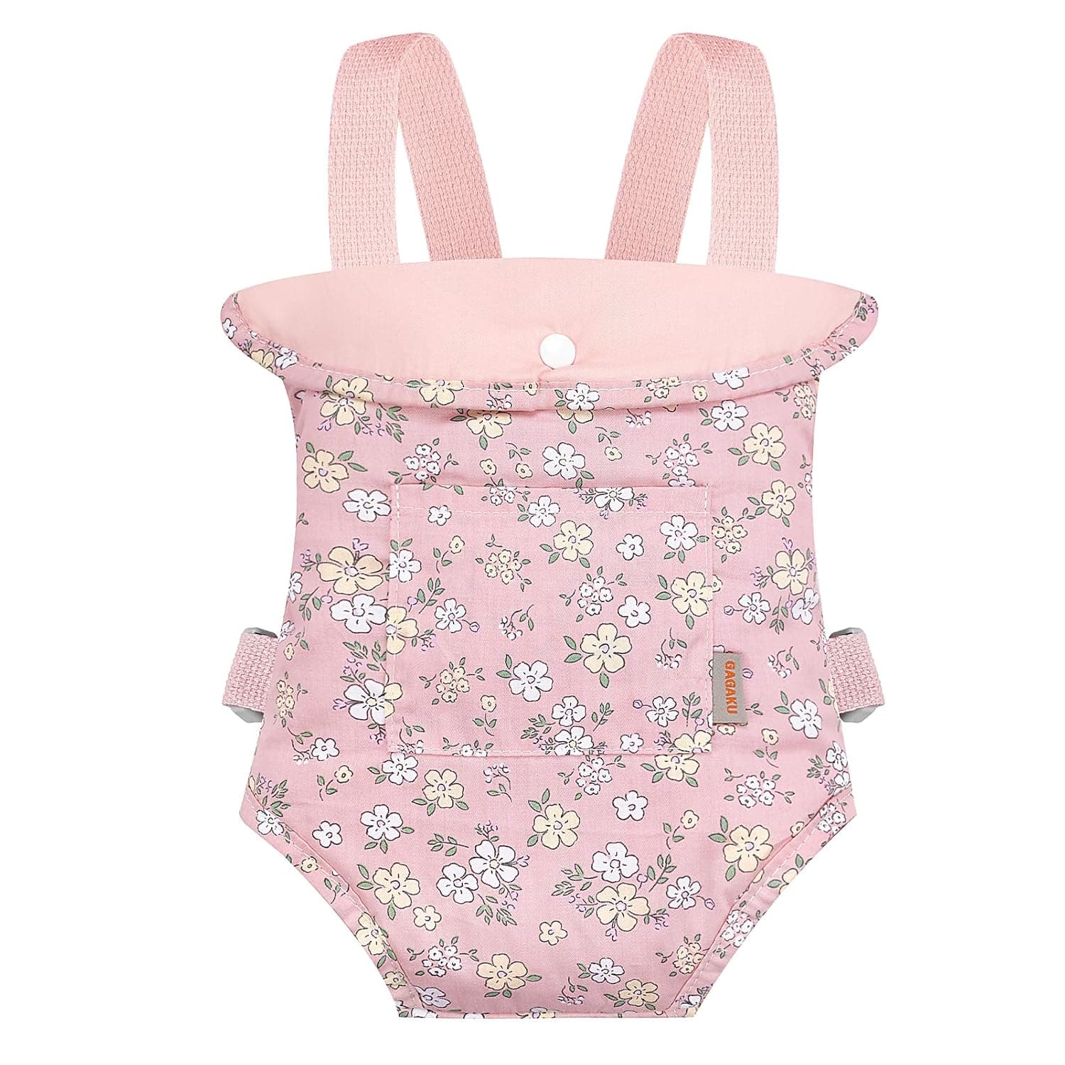 GAGAKU Doll Carrier Toddler Dolls Toy Carrier Baby Dolls Belly Carrier Doll Carrier 3+ Children Baby Carrier Accessories - Pink Pear Blossom