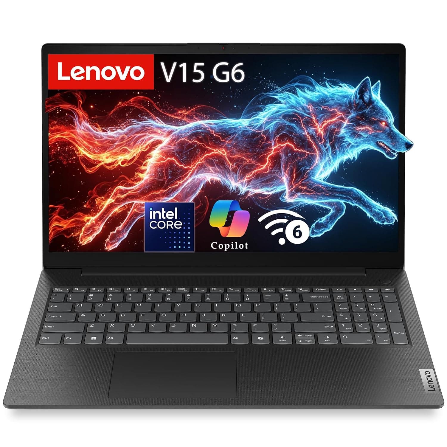 Lenovo 15.6" Business Laptop, 2026 Edition, 8GB DDR5 256GB SSD, Win 11 | Intel 4-Core CPU, Copilot AI PC, WiFi 6, Fast DDR5 RAM, for Small Business, Students, Daily Office