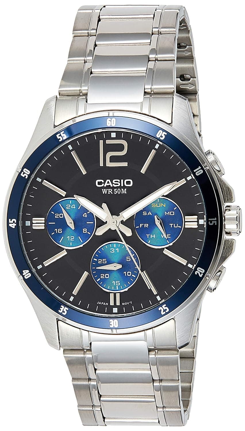Casio Stainless Steel Watch For Men