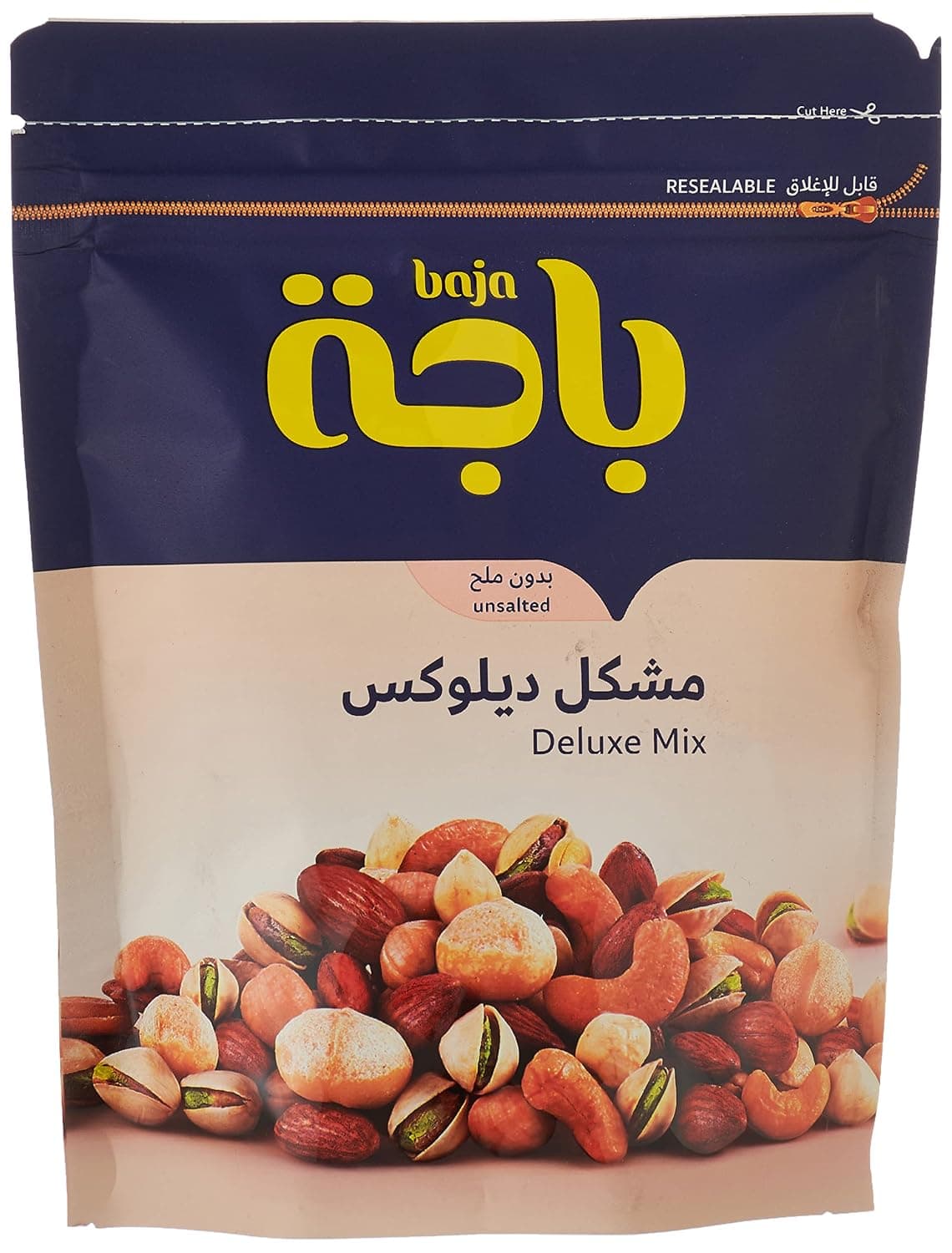 Baja Deluxe Unsalted Mixed Roasted Nuts 120 g