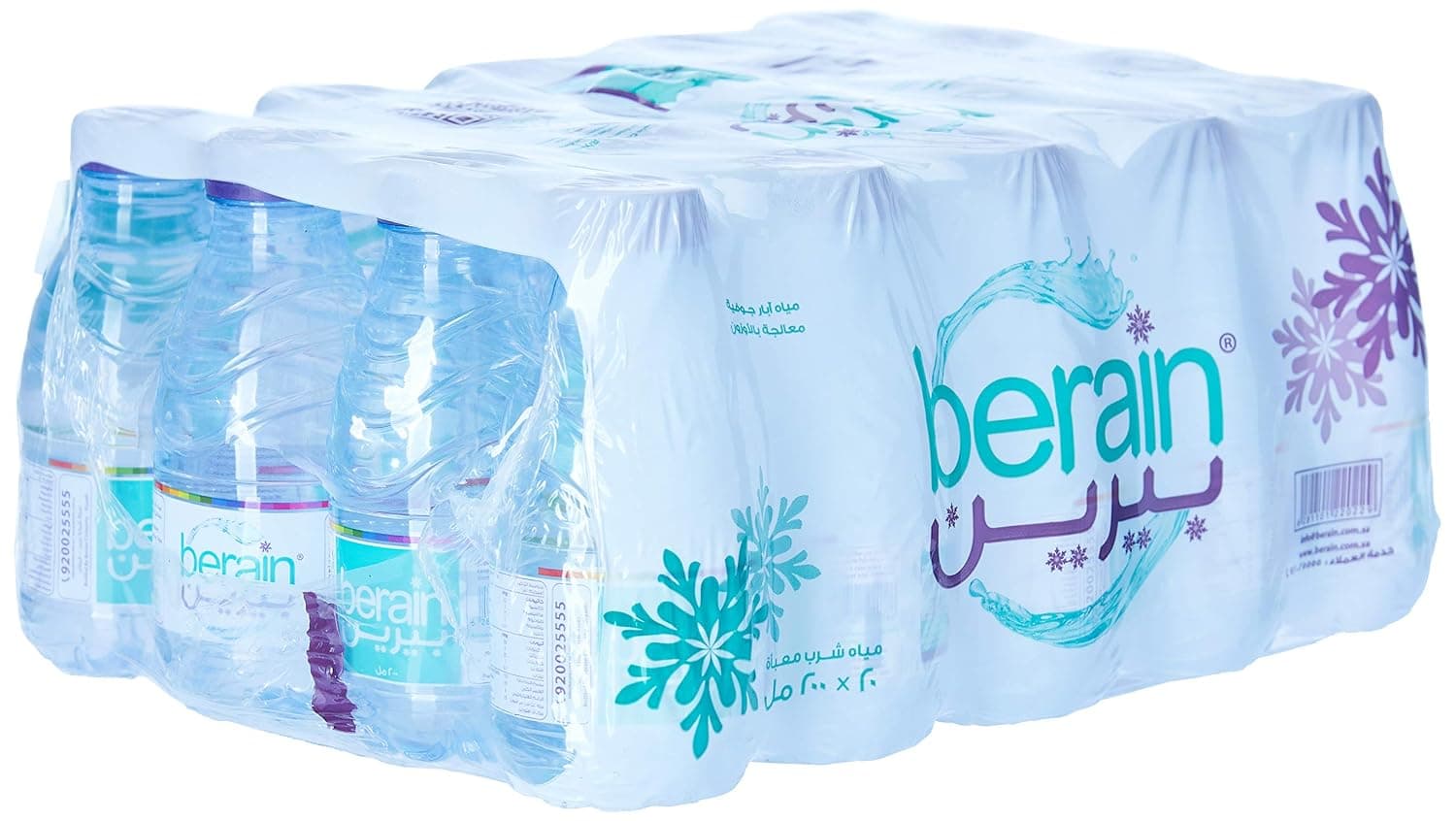 Berain Water Shrink Pack - Size 20×200 Ml