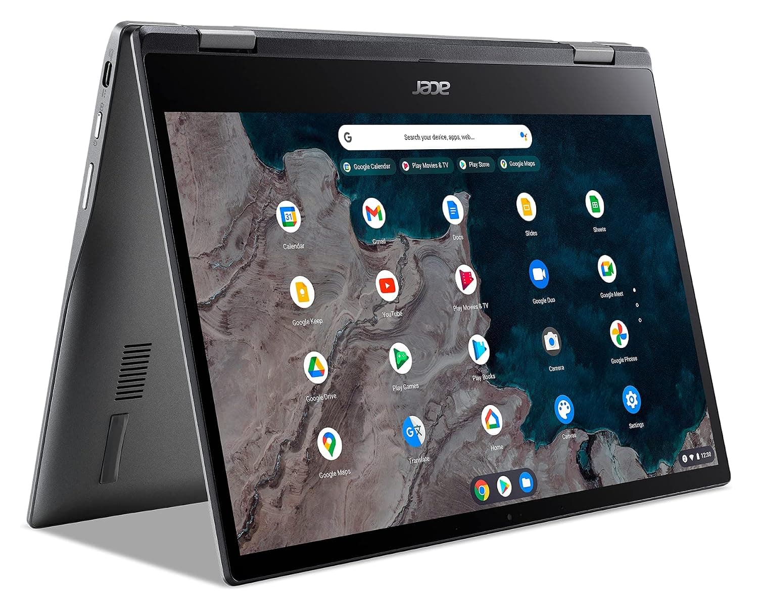 Acer 2 in 1 Chromebook Spin 513 R841T R841T-S4ZG 13.3in Full HD - 1920 x 1080,468 Octa-core 8 Core 2.4GHz - 4GB RAM - 64GB Flash Memory - Chrome OS