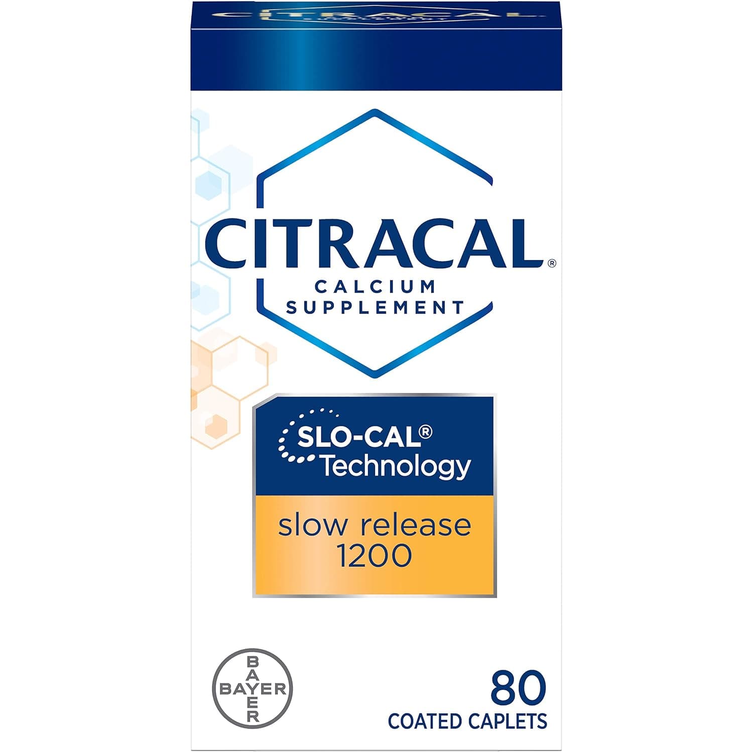 Citracal with Calcium D Slow Release 1200, 80-Count (Pack of 4)