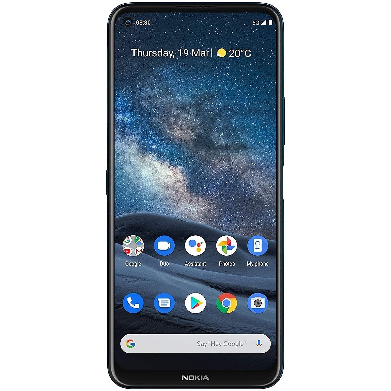 Nokia 8.3 5G Singlel-SIM 64GB ROM + 6GB RAM (GSM Only | No CDMA) Factory Unlocked Android Smartphone (Polar Night) - International Version