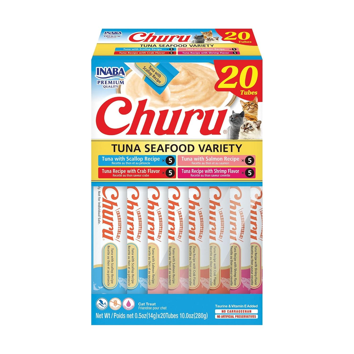 Inaba churu tuna seafood variety 20 * 14g