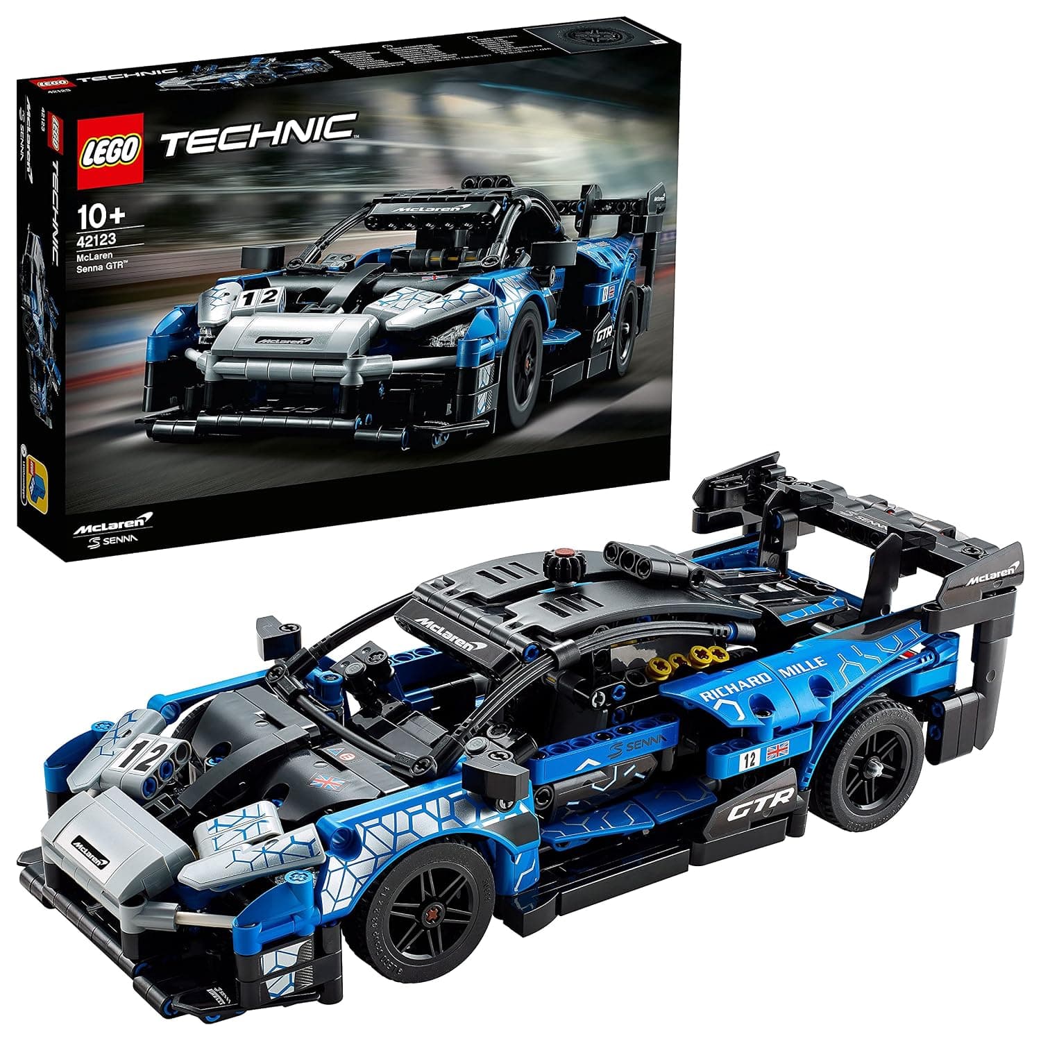 LEGO® Technic™ McLaren Senna GTR™ 42123 Model Building Kit (830 Pieces)