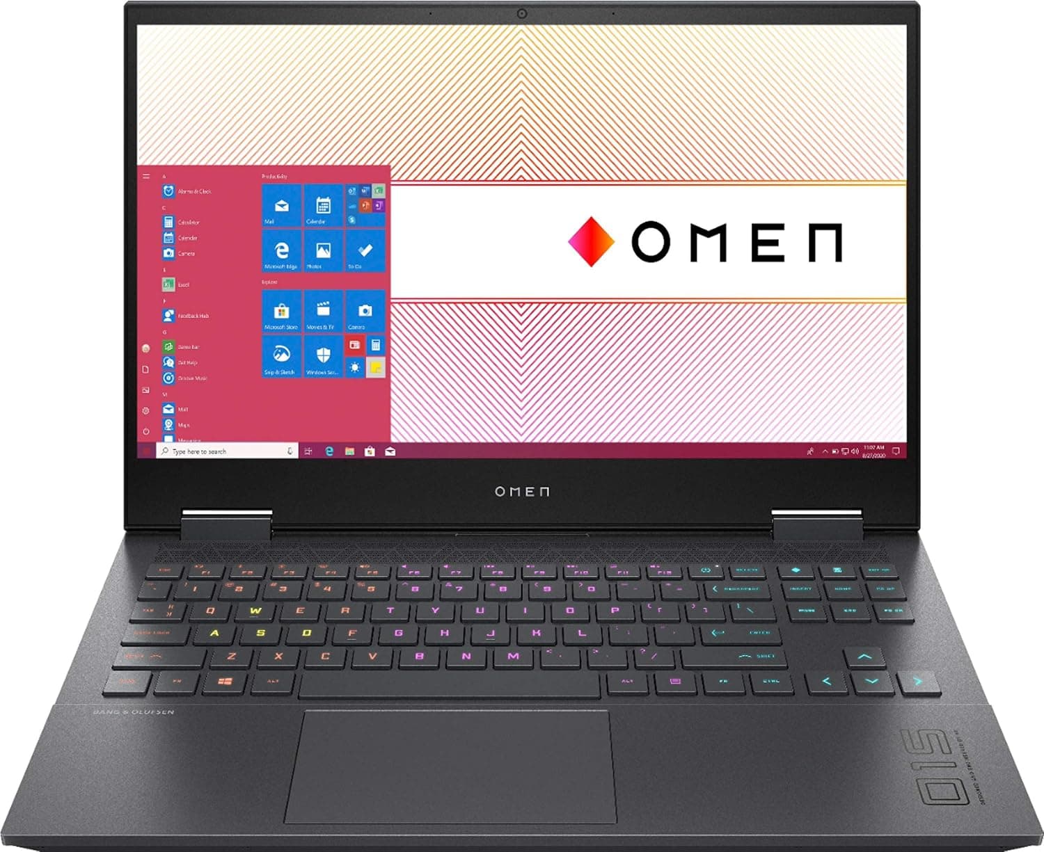 HP OMEN | 15-EN0023DX/Gaming 15.6" Laptop | AMD Ryzen 7/4800H | 16GB DDR4 3200/MHz | 1TB PCIe NVMe M.2 SSD | NVIDIA GeForce GTX 1660 Ti | Backlit Keyboard/Windows 10 Home