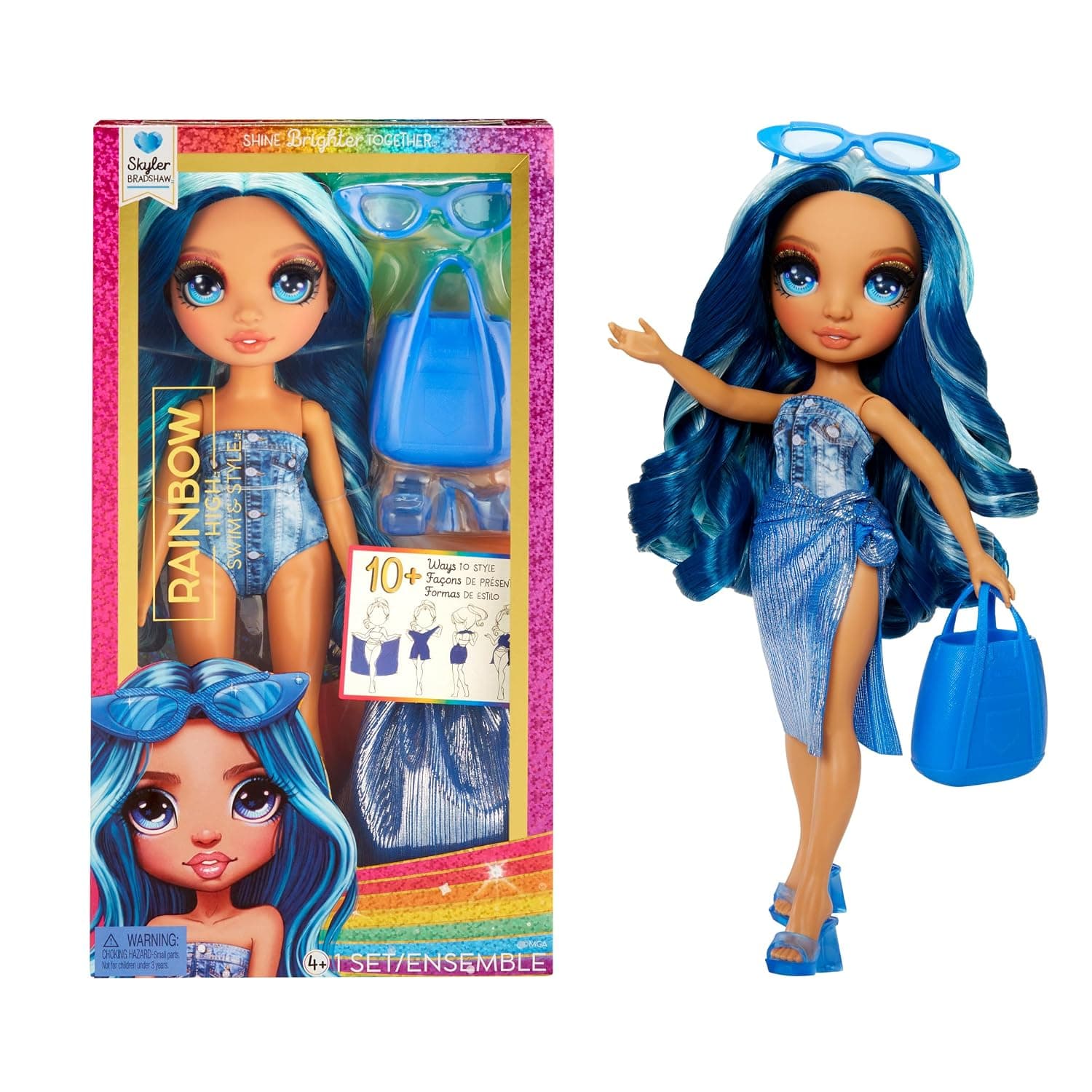 Rainbow High Swim & Style - Violet (Lila)