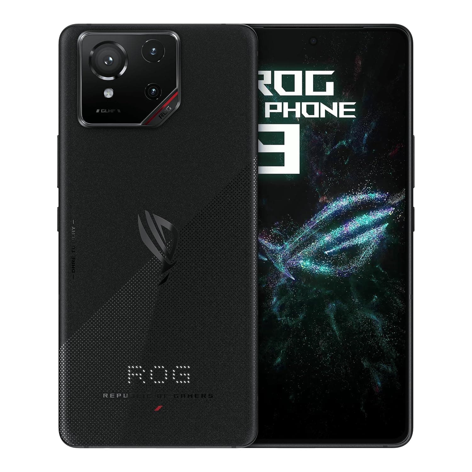 Asus ROG Phone 9 DUAL-SIM 512GB ROM + 12GB RAM (GSM Only | No CDMA) Factory Unlocked 5G Smartphone (Phantom Black) - International Version