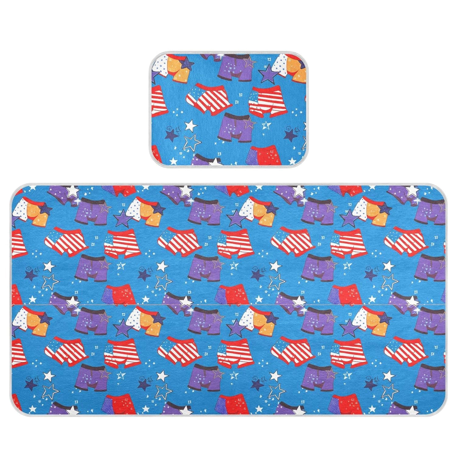 Shorts Baby Cooling Mattress Pad, Soft & Breathable Cooling Mat Keep Baby Cool in Summer 28x52 in, Nursery Essential