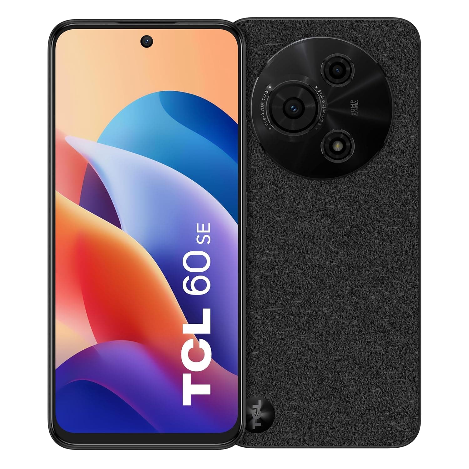 TCL 60SE Dual SIM 512GB ROM + 8GB RAM (GSM Only | No CDMA) Factory Unlocked 4G/LTE Smartphone (Obsidian Black) - International Version
