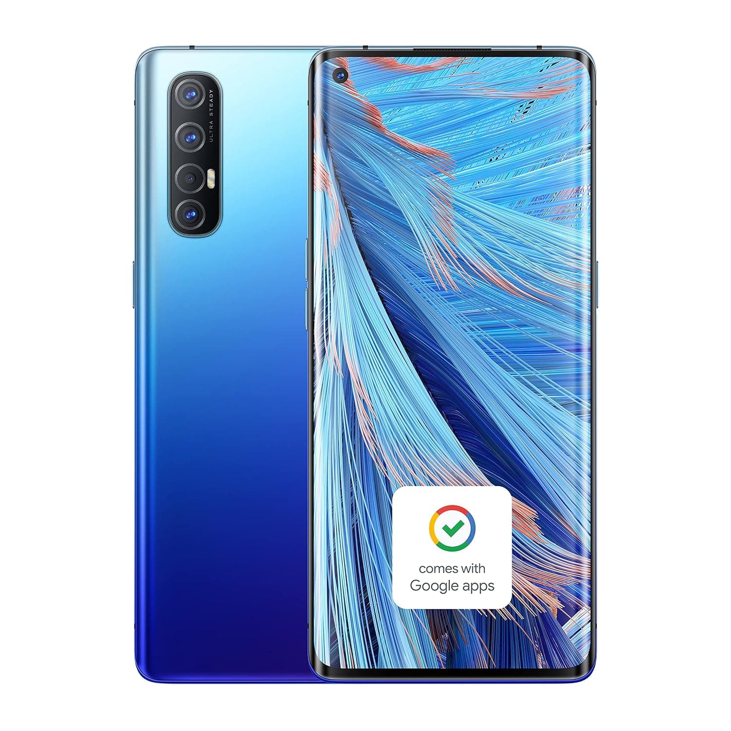 OPPO Find X2 Neo 5G - Qualcomm® Snapdragon™ 765G mobile platform 6.5 inch 4025 mAh 48MP Zoom Camera 90Hz Smartphone - Blue