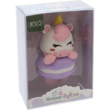 Roco Rubber Eraser
Ice Cream - 4 Designs in Pet Box, Assorted Color