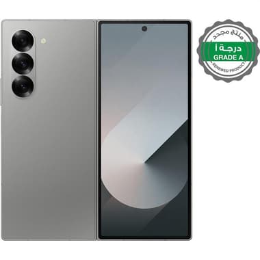 Renewed Grade A Samsung Galaxy Z Fold6
1 TB, Silver Shadow, 5G