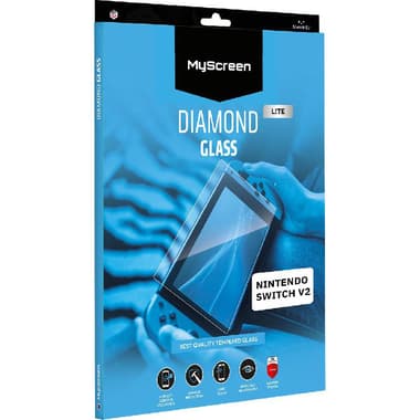 ماي سكرين بروتكتور اصدار V2 واقي شاشة لجهاز الالعاب المحمول
لجهاز نينتندو سويتش, حواف دائرية, شفاف كريستالي