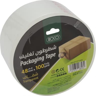 Roco Packaging Tape
48 mm X 100 Yards, Clear