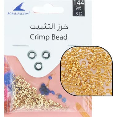 Royal Falcon Crimp Bead
3 mm, KC Gold, .04 kg ( .09 lb )