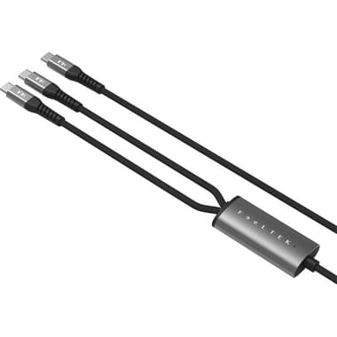 FeelTek Gemini USB-C to Dual USB-C Sync & Charge Cable
1.50 m ( 4.92 ft ), Black