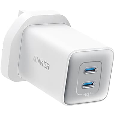 انكر أنكر 523 نانو 3 شاحن سريع مزدوج USB-C بقدرة 47W
توصيل الطاقة - يو اس بي بي دي, منفذ يو اس بي سي ثناىي, ابيض