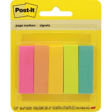 3M Post-it 6705 Page Markers
Assorted Color