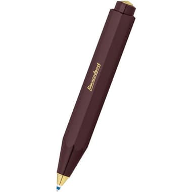 كاويكو كلاسيك سبورت قلم توقيع
أزرق لون الحبر, 1.0mm, رأس حبر كروية, قطعة واحدة